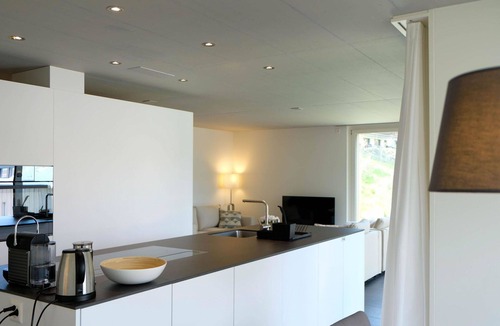 Spiez Apartment | Cosy apartment for 4 guests with WIFI, TV and balcony