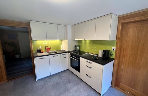 Frutigen Apartment | Cosy apartment for 5 guests with TV and balcony