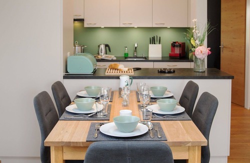 Falera Apartment | Cosy apartment for 6 guests with pool, WIFI, TV, balcony and panoramic view