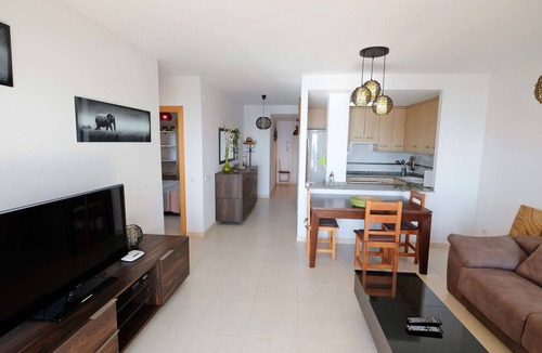 Alcanar Apartment | Cosy apartment for 6 people with pool, A/C and balcony