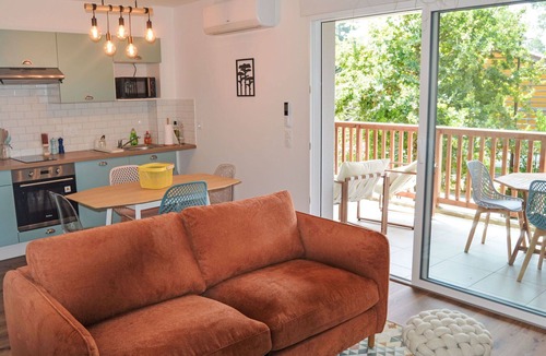Lit-et-Mixe Apartment | Cosy apartment for 4 people with A/C, WIFI, TV, balcony and pets allowed