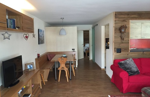 Saas-Fee Apartment | Cosy apartment, great views and ski in ski out(conditions permitting)