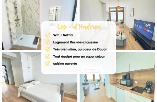 Douai Apartment | Cosy appart- 2 pers Netflix Hyper centre Douai