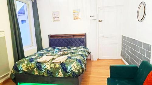 Outreau Apartment | Cosy appartement 45m2 vue et accès jardin commun