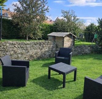 Outreau Apartment | Cosy appartement 45m2 vue et accès jardin commun