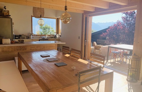 Combloux Ski Chalet | Cosy chalet facing Mont Blanc