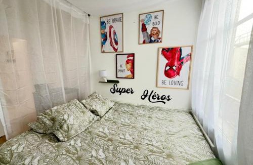 Serris Apartment | Cosy Disney Studio - Princess & Marvel World - 6 min to Disneyland Paris