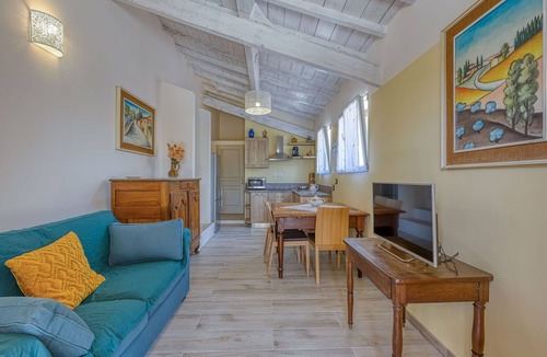 Saint-Laurent-La-Vernede Apartment | Cosy apartment for 4 people with A/C, pool, WIFI, TV and patio