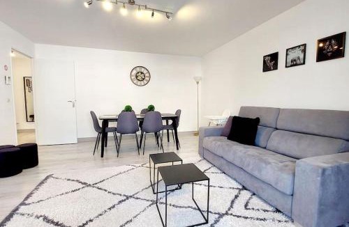 Cergy Apartment | Cosy Home 2 - Spacieux 3 pièces avec parking - 30 min de Paris