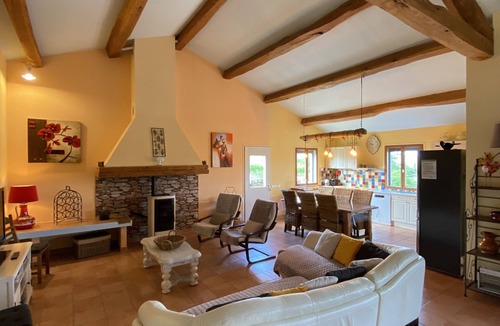 Rosieres House | Cosy house, panoramic 360° view, private pool, 3 bedrooms, South Ardèche