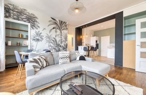 Centre Ville Rive Gauche Apartment | Cosy Jungle : Un magnifique F5
