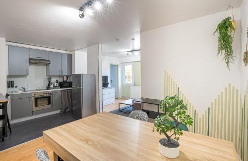 Patrotte Metz-Nord Apartment | Cosy, lumineux - 1ch'- 2 lits - 4pers'- Streaming