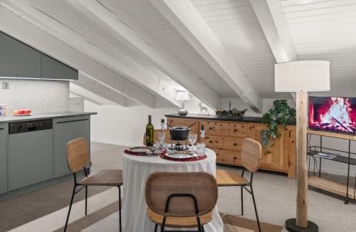 Randogne Apartment | Cosy, neuf, vue panoramique, centre à 4 min à pied