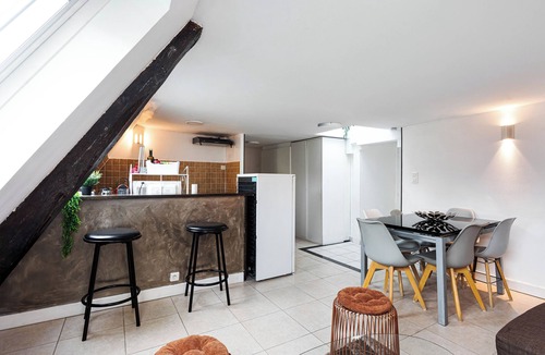 Gaillon Apartment | Cosy Paris 2nd · Rooftop View · Grands Boulevards & Opéra · 4p · Pets OK