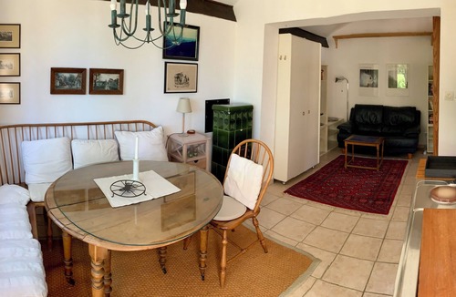 Saint-Etienne-de-Gourgas Apartment | Cosy studio for 2-3 persons with beautiful panoramic view and pool