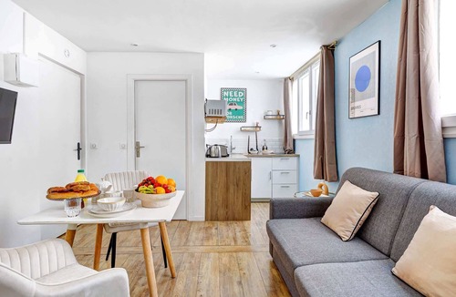 Amerique Apartment | Cosy Studio au coeur de Paris pres des Buttes-Chaum