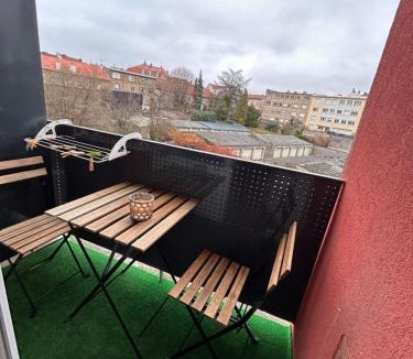 Laxou Apartment | Cosy studio neuf avec balcon