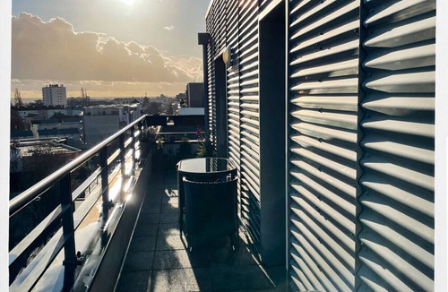 Tours Apartment | Cosy studio with panoramic terrace & parking