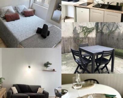 Marmande Apartment | Cosy T1 30m2 avec cour en plein cœur de ville