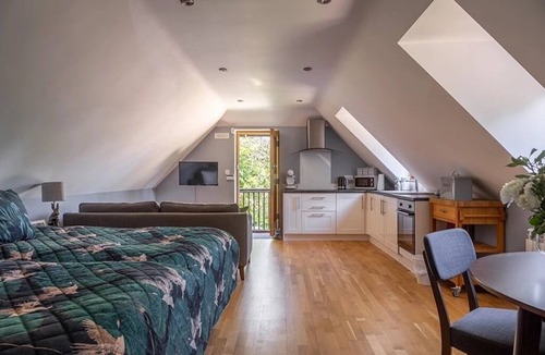 Stuppington House | Cosy up in this first floor Barn Conversion on a working farm.