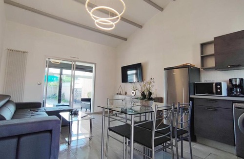 Saint-Cyprien Plage House | Cosy villa 6 personnes, résidence avec piscine