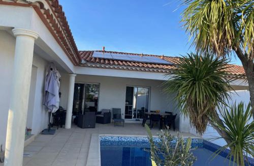 Alignan-du-Vent House | Coté piscine Villa plain pied