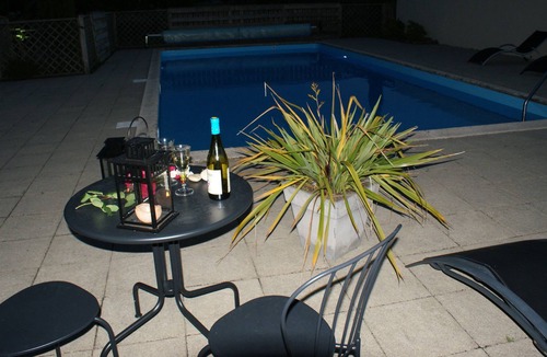 Cherrueix Cottage | cottage 3 to 5 people with swimming pool in the bay of mont st michel at 300 m from the sea