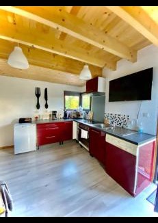 Bazenville Ski Chalet | Cottage balnéo vue mer