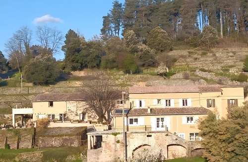 Largentiere Cottage | Cottage 'Gite Du Mas St Esprit Avec Piscine' with Private Pool, Wi-Fi and Air Conditioning