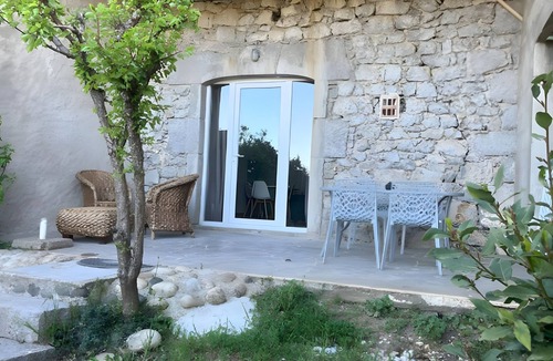Chauzon Cottage | Cottage "Les Blaches" with Shared Pool, Wi-Fi, and Air Conditioning