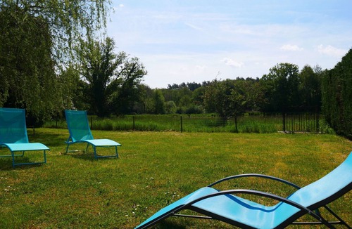 Ligny-le-Ribault Cottage | Cottage Sologne with private pond view, fishing, near Chambord