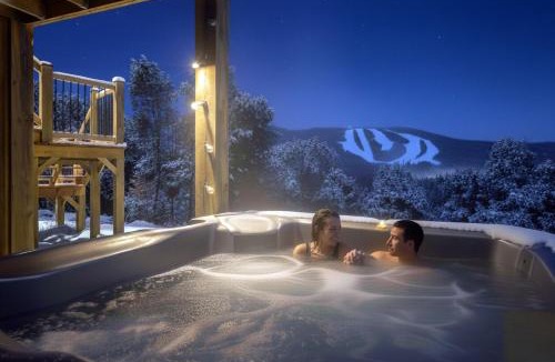 Lac-Superieur House | Coucher de soleil sur le Mont-Tremblant, Spa-Sauna-billard et foyer