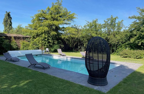 Sainte-Opportune-du-Bosc House | Country house with swimming pool