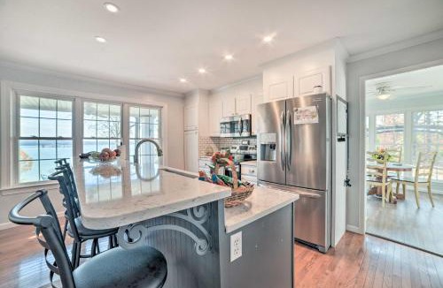 New Concord House | Country-Chic Home w/Fire Pit, Steps to Lake!