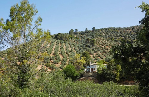 Iznatoraf House | Country House 'Los Angostones' with Mountain View, Pool and Air Conditioning