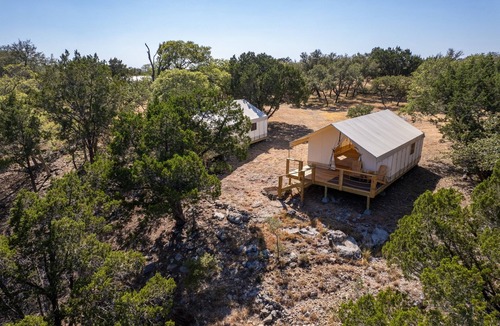 Boerne RV Rental | Country Glamping Retreat with Starry Night Skies