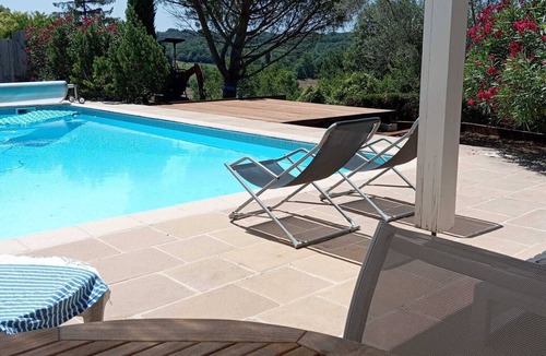 La Sauvetat-sur-Lede House | Country house with swimming pool, summer kitchen.