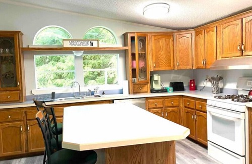 Woodridge House | Country Home with firepit, game room, swing set