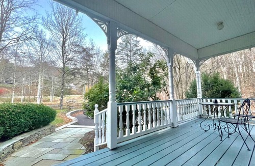 New Paltz House | Country home with rock climbing gym, pond & creek.