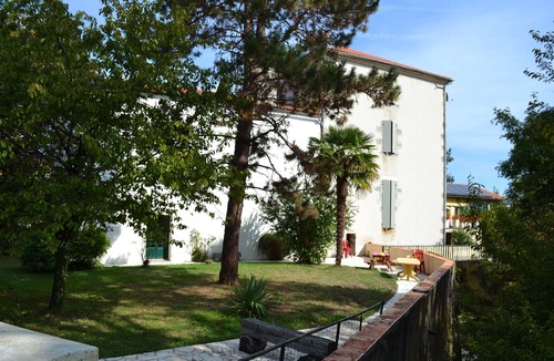 Gontaud House | Country house by a stream