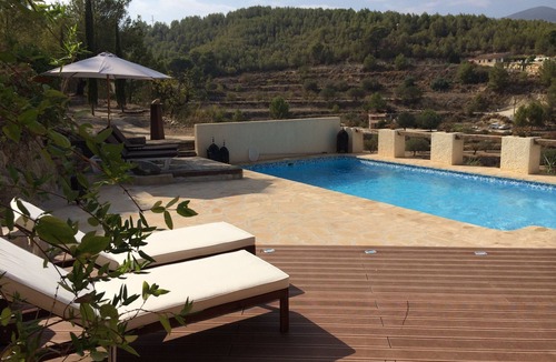 Benissa House | Country house, "Las Ruinas" with pool between almond trees and olive groves.
