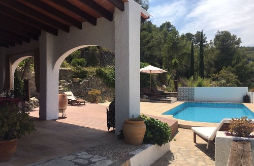 Benissa House | Country house, "Las Ruinas" with pool between almond trees and olive groves.