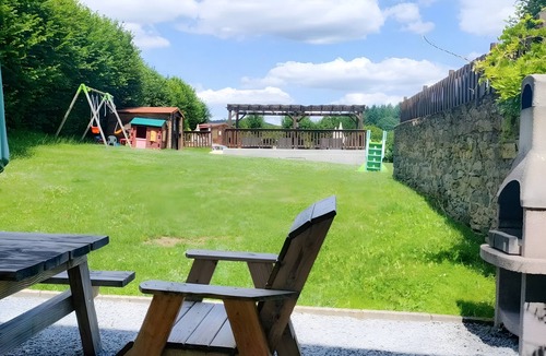 Janaillat House | Country House 'Meadow View - Grande Gîtes' with Private Pool, Terrace, and Wi-Fi