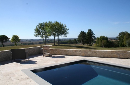 La Romieu House | Country house, Swimming pool, 180 degree view in the Gers
