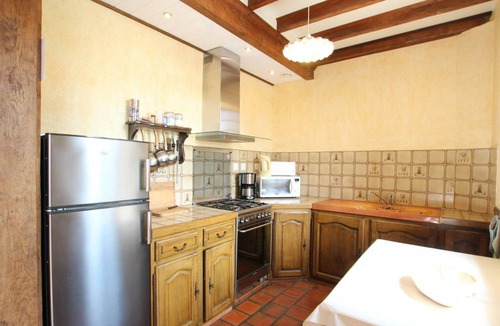 Cerisy-la-Salle Cottage | Country House with Fireplace and Pets Allowed