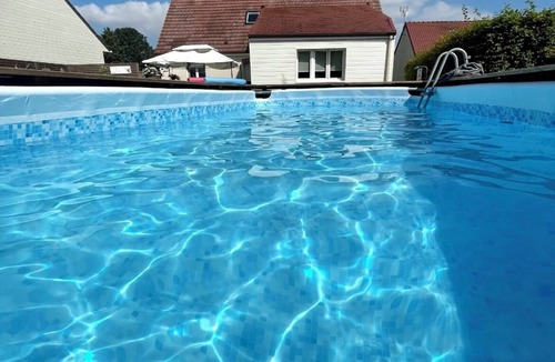 Lahoussoye House | Country house with Jacuzzi and swimming pool