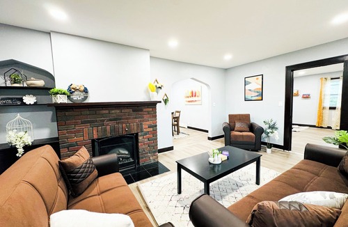 Corning House | Countryside home w/rustic feel in charming Corning