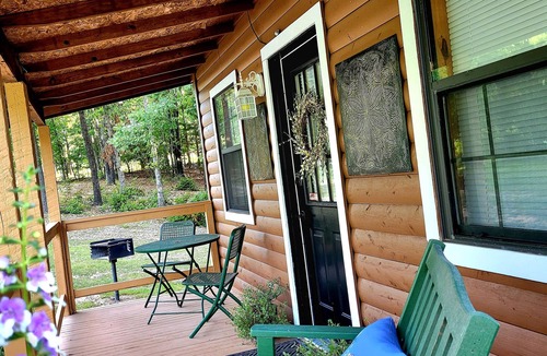 Harriet Cabin | Couple's Summer Getaway close to the Buffalo! Relax, Hike, Fish, and Float!