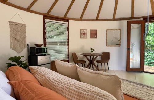 Balsam Grove Other | Couples Yurt - The Whisperer at Valley Bear Farms Resort