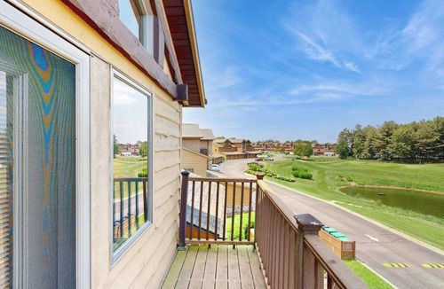 Arkdale Condo | Course View Condo, with Jetted Tub, Fireplace, Shared Pool & Resort Amenities